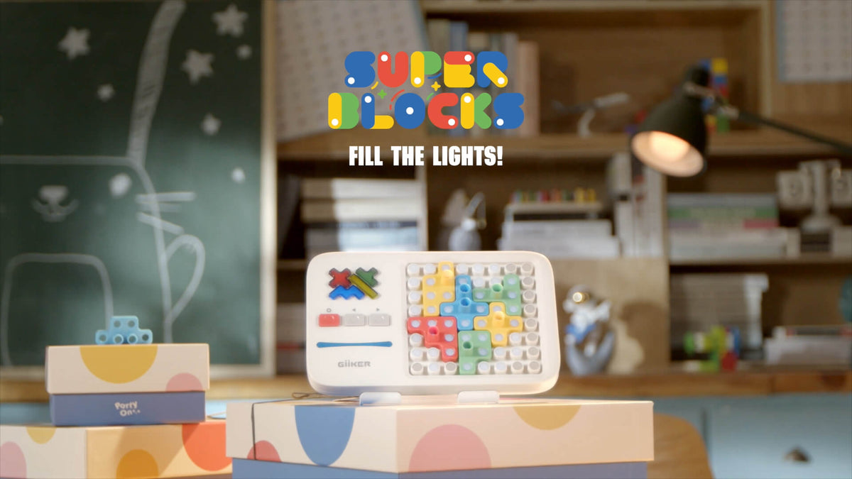 Giiker Card Pattern Brain Teaser Toys For Kids GiiKER Super Blocks Pattern Matching Puzzle ...